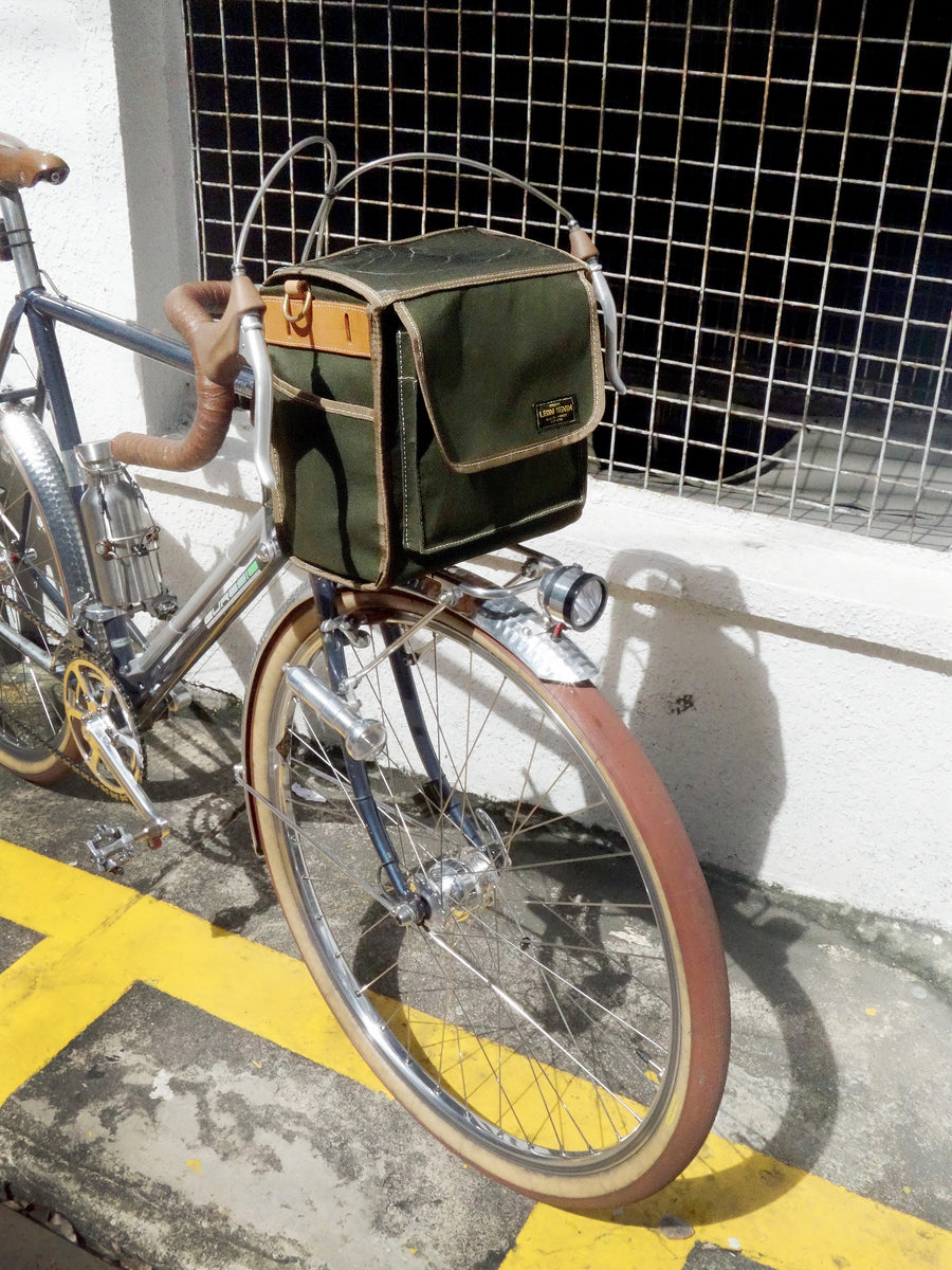 LD Rando Bag in Deep Olive Cotton Duck Canvas XPac (Medium) Leon