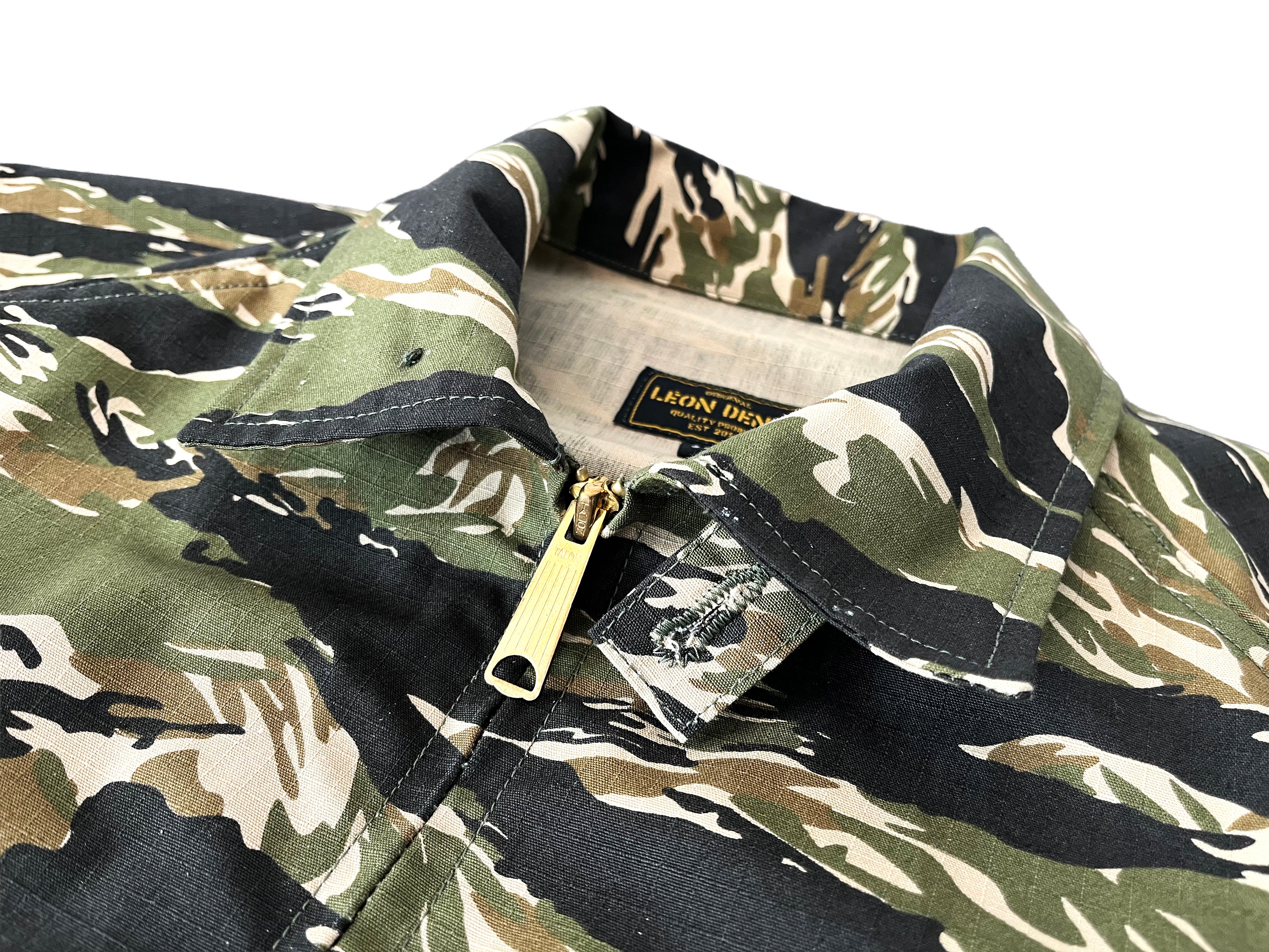 LD Pasear Jacket Rip-Stop Tiger Stripe Camouflage – Leon Denim