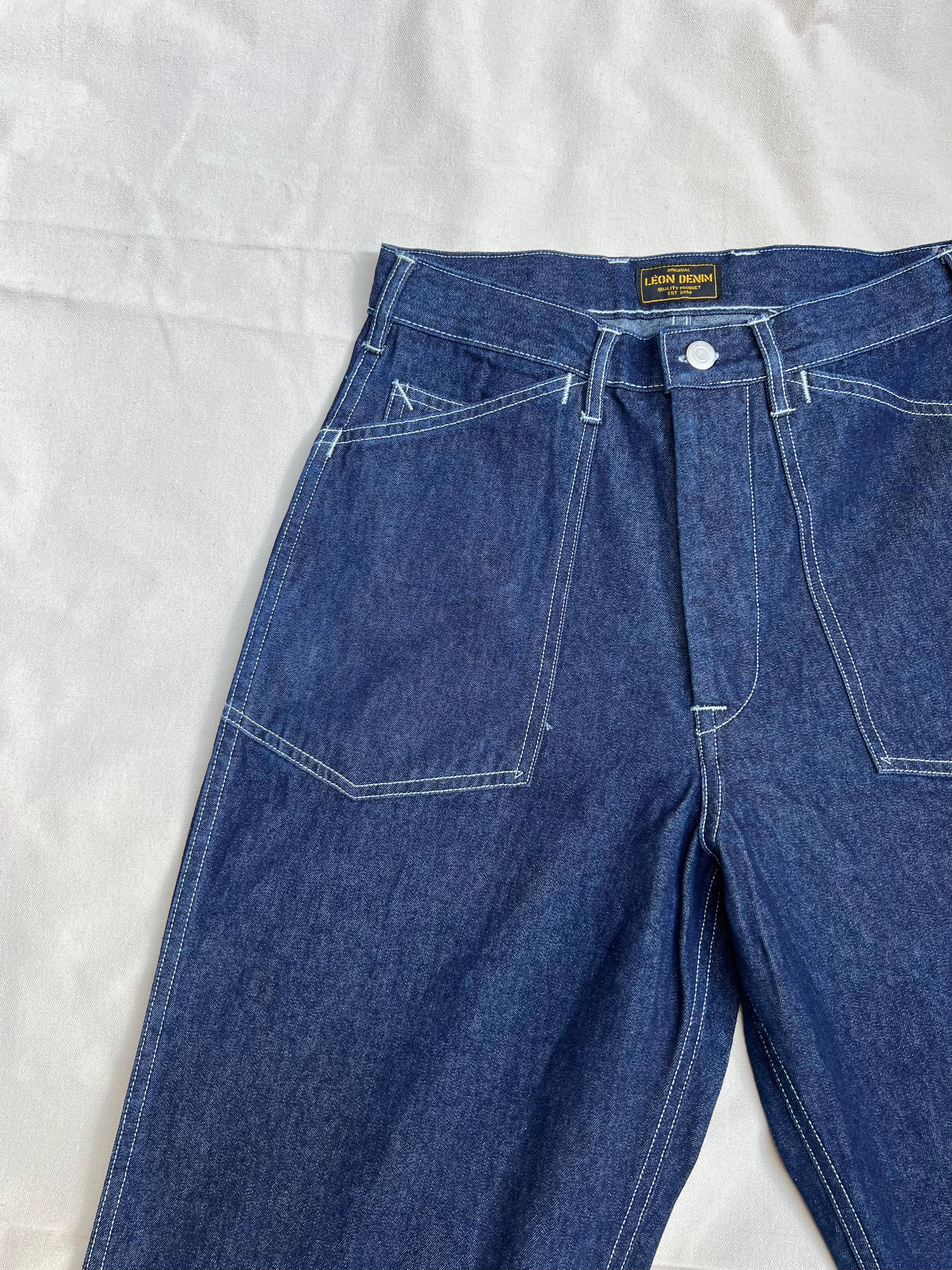 LD 1937 Army Work Pants Denim