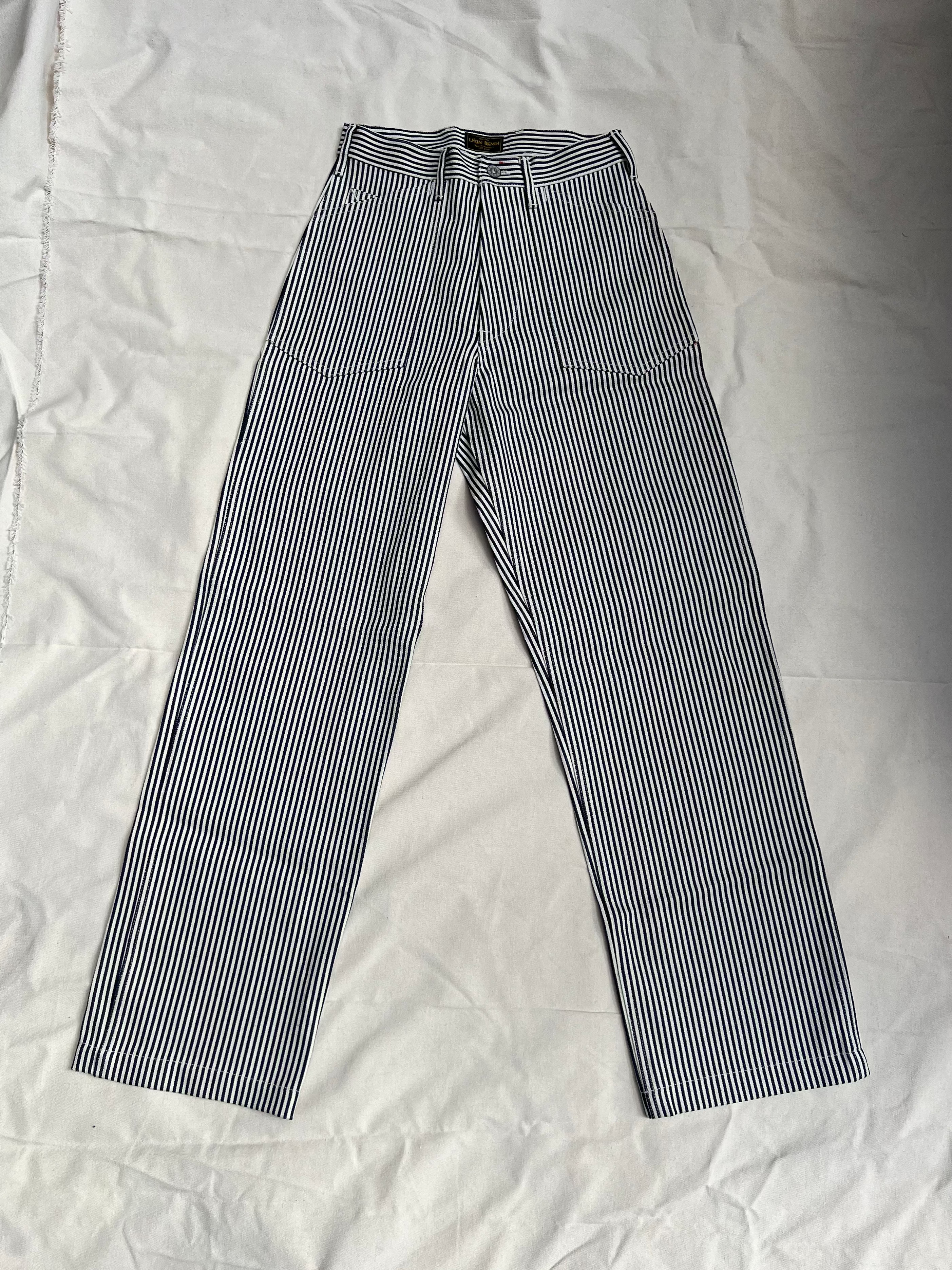 LD 1937 Army Work Pants Hickory Stripes
