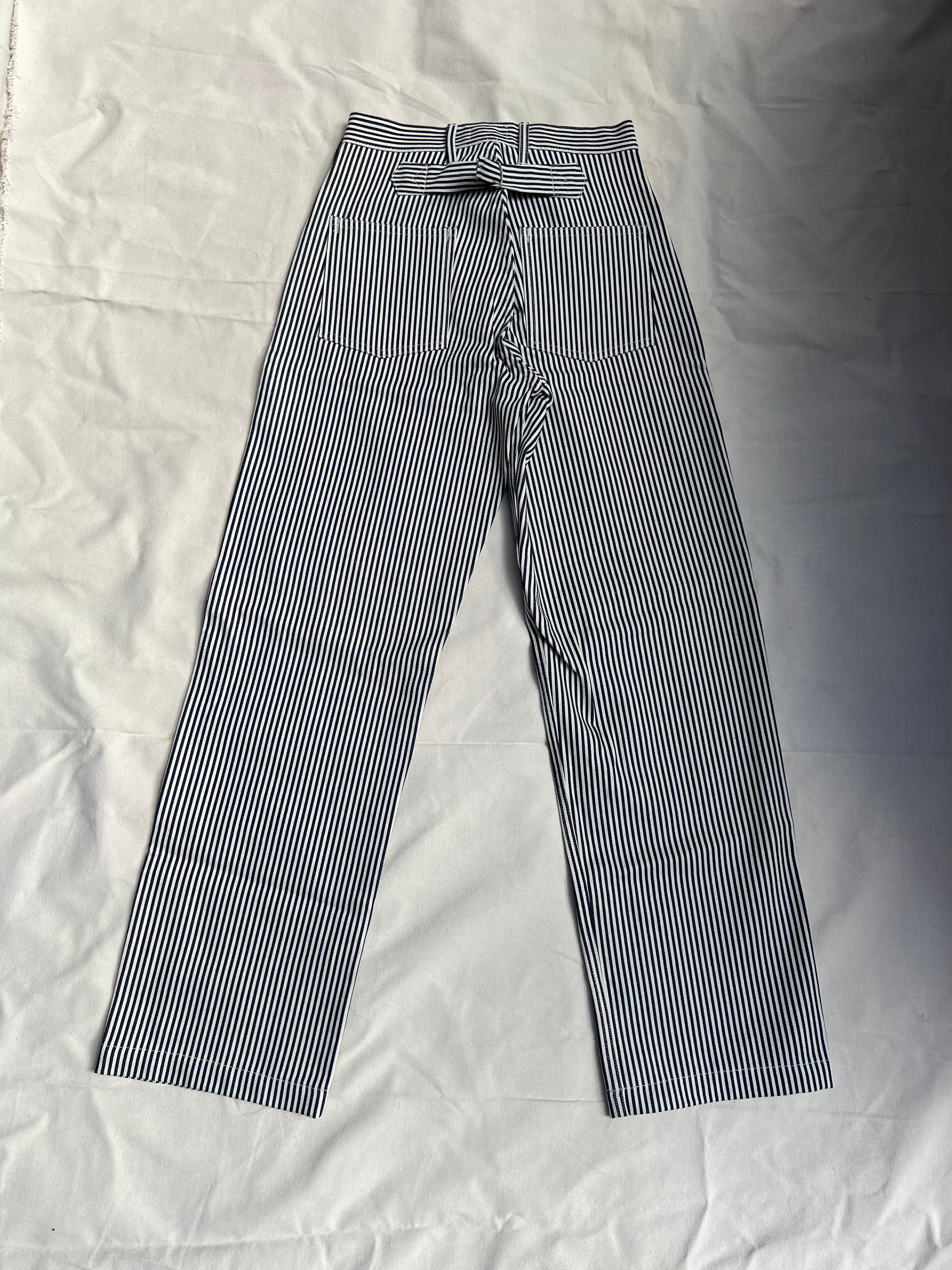 LD 1937 Army Work Pants Hickory Stripes