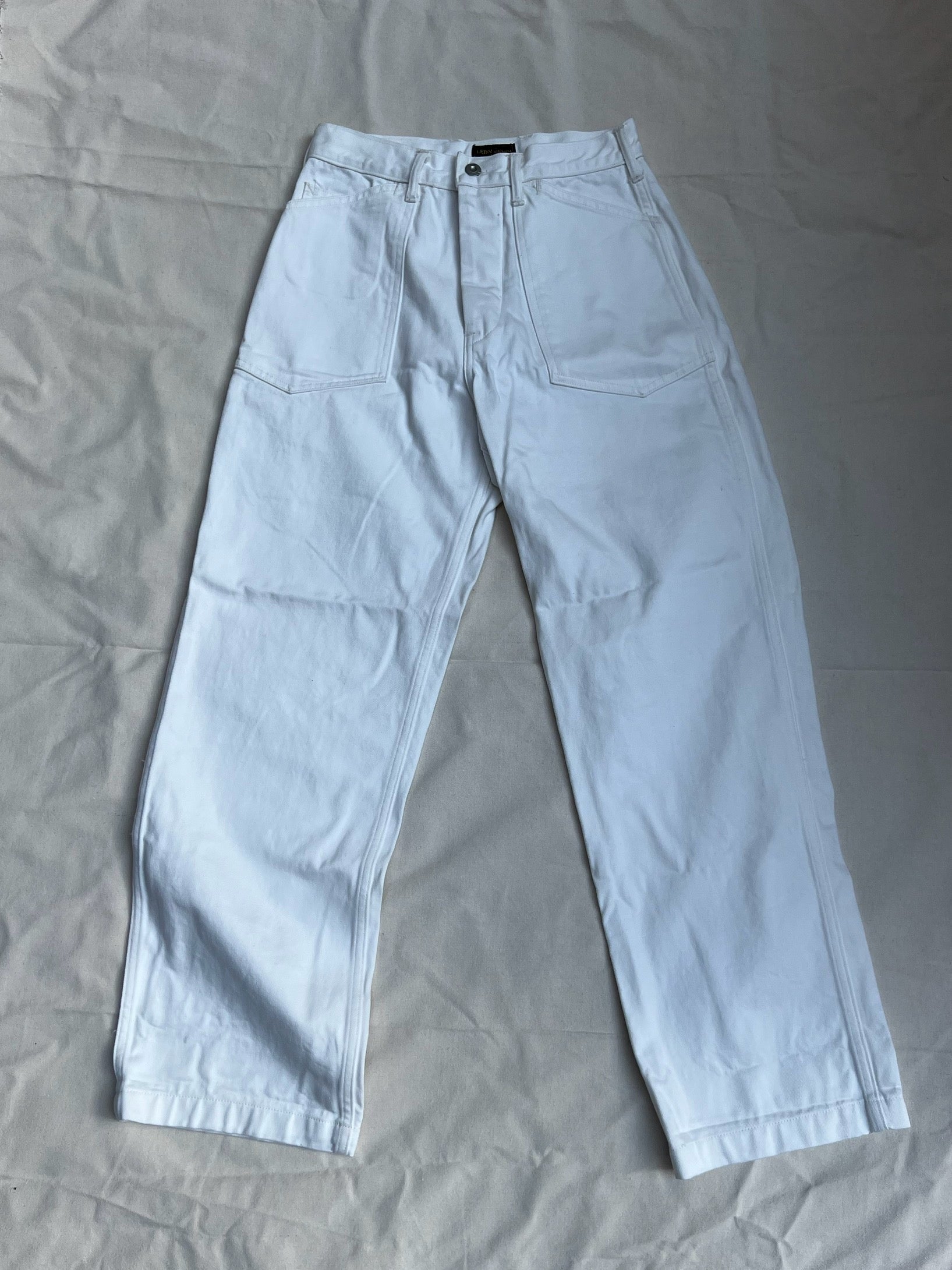 LD 1937 Army Work Pants White