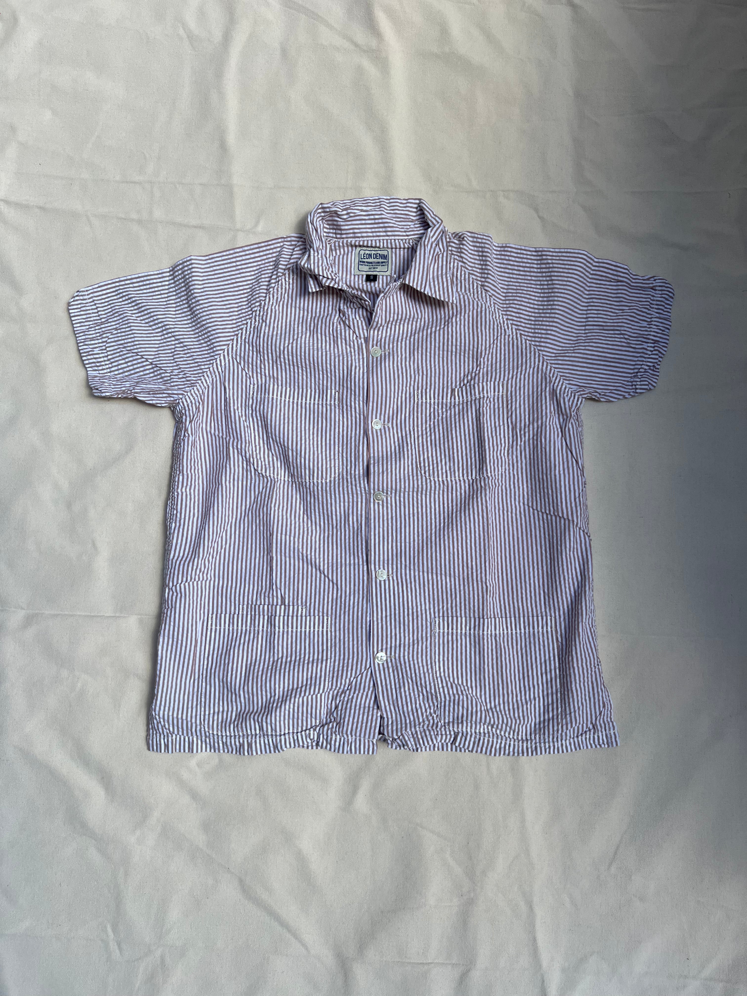 LD x Tropa Easy Joe Seersucker Brown