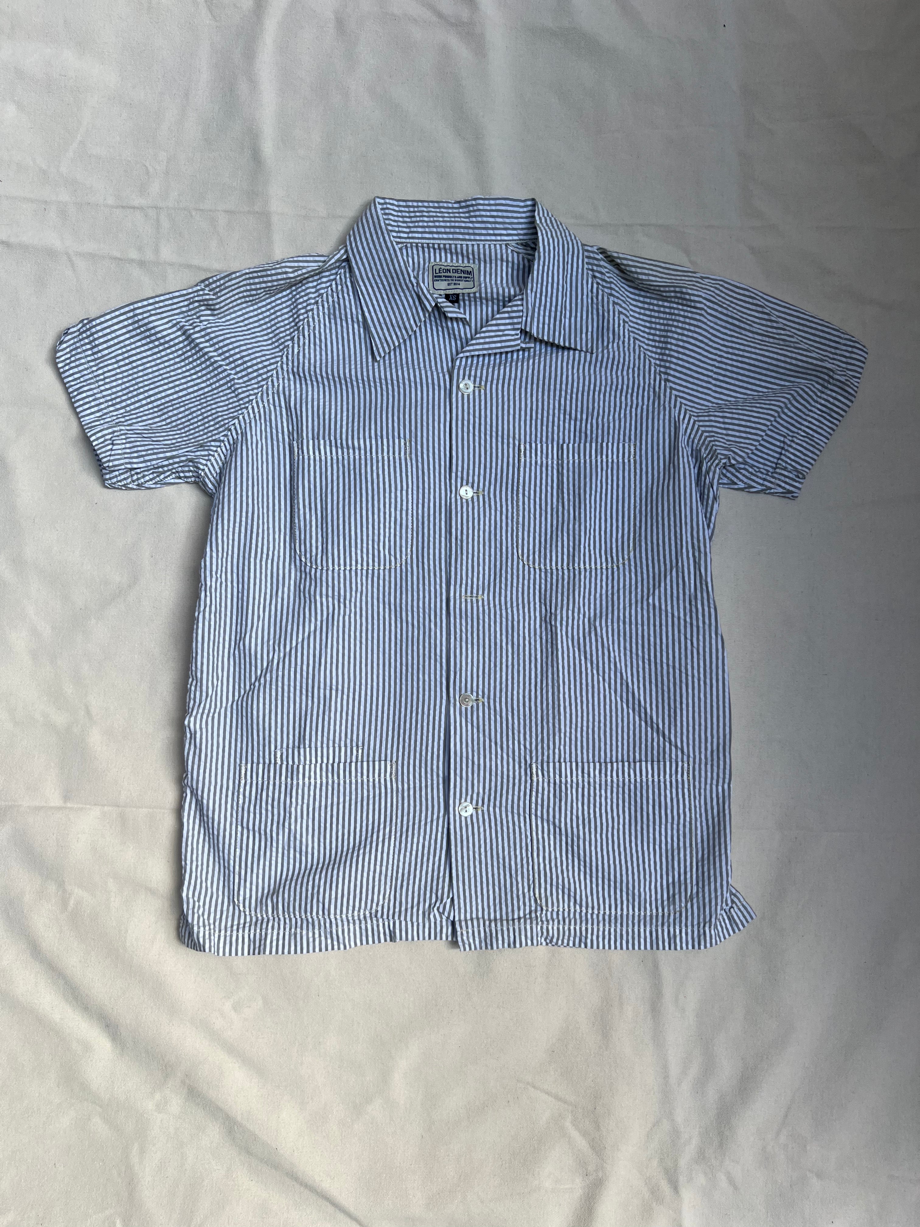 LD x Tropa Easy Joe Seersucker Olive