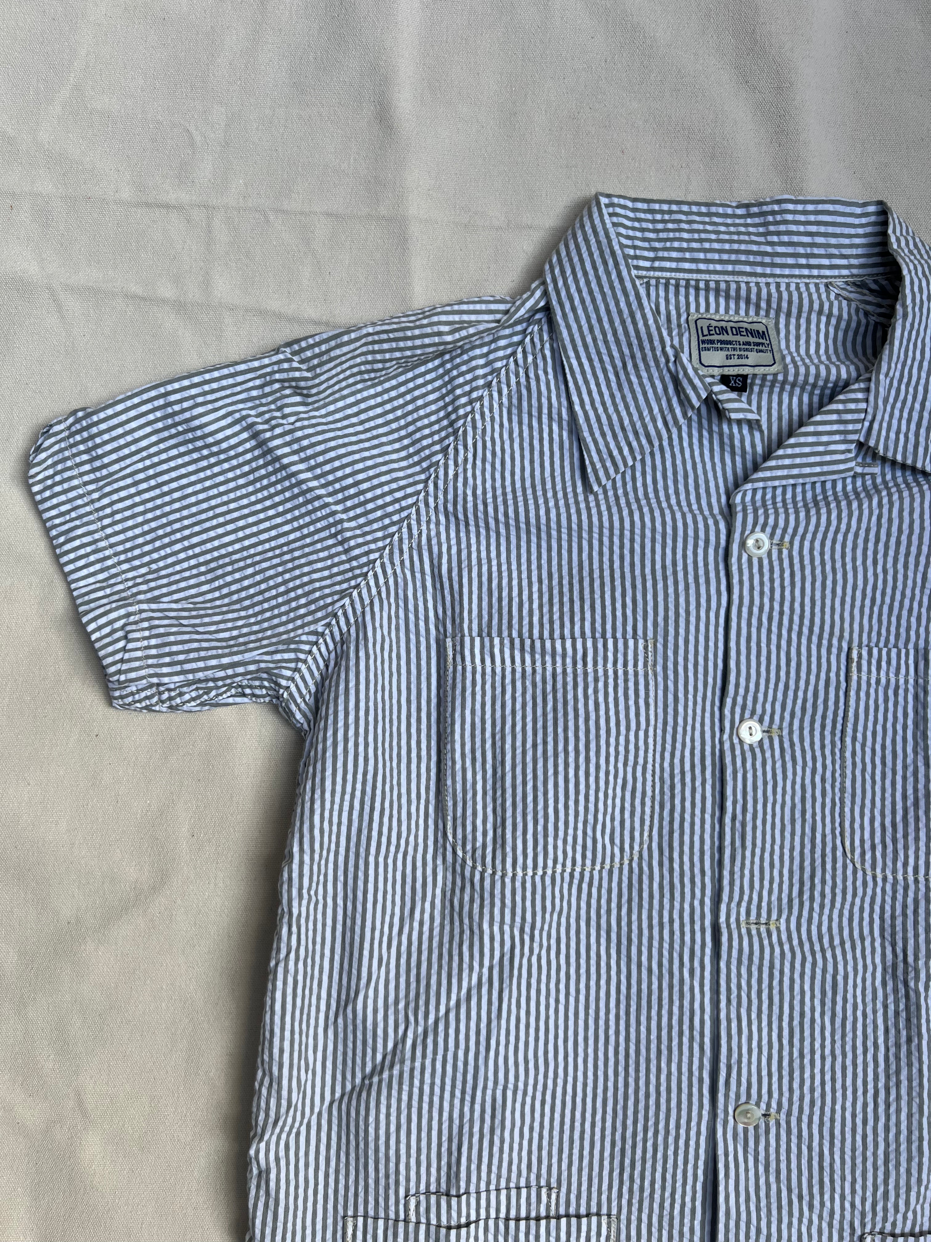 LD x Tropa Easy Joe Seersucker Olive