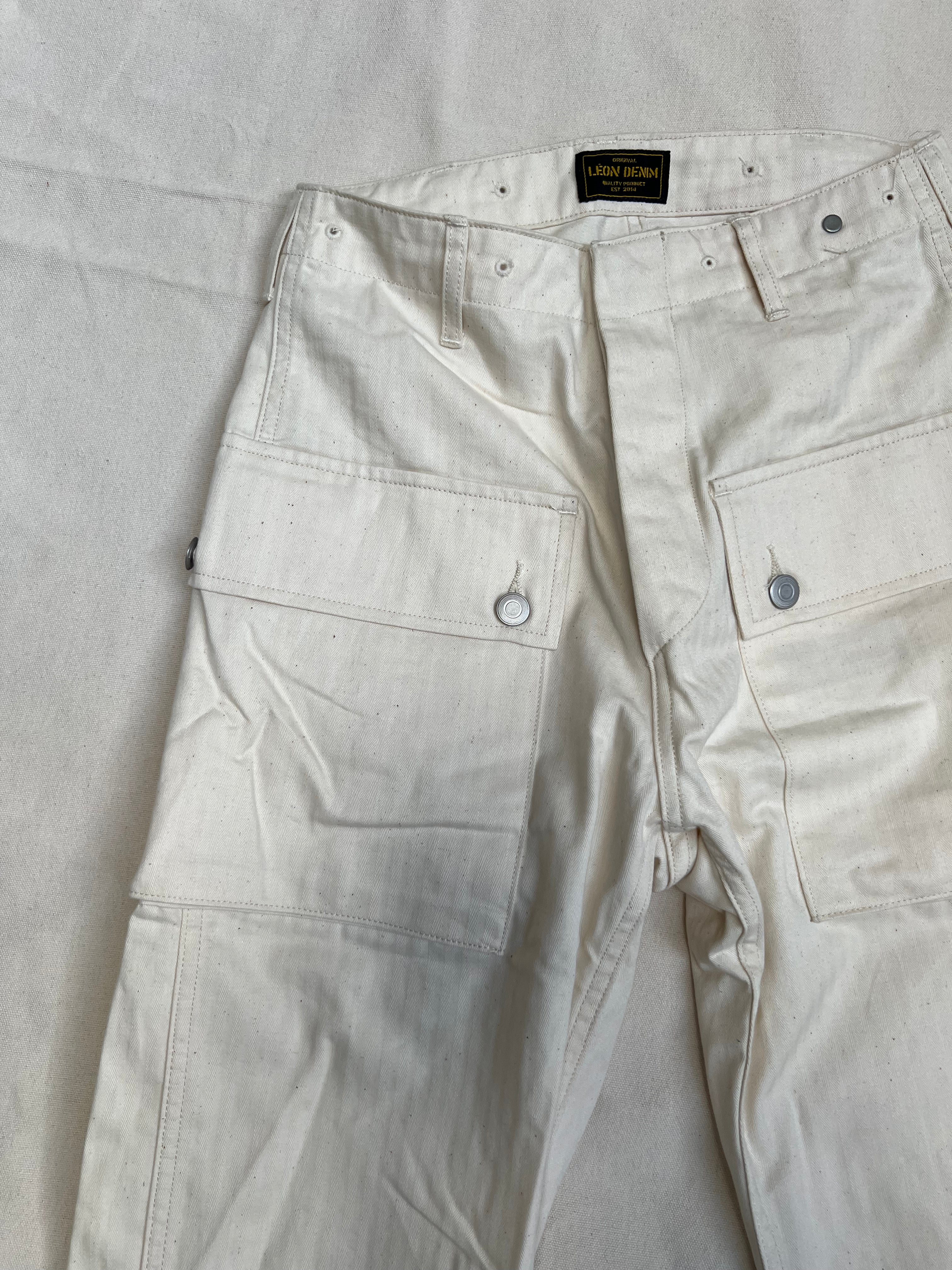 LD P44 Pants in Natural HBT