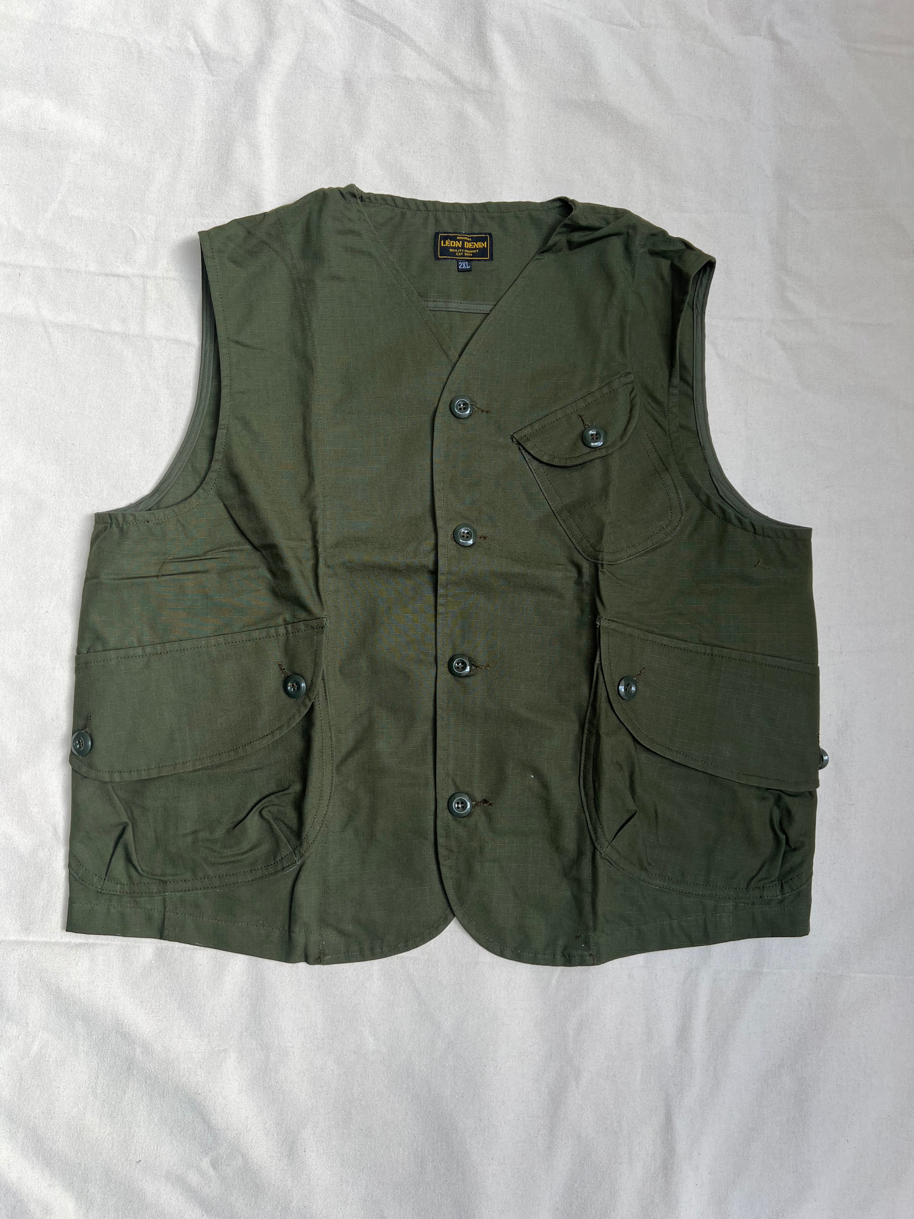 LD Harrier Vest Olive Ripstop
