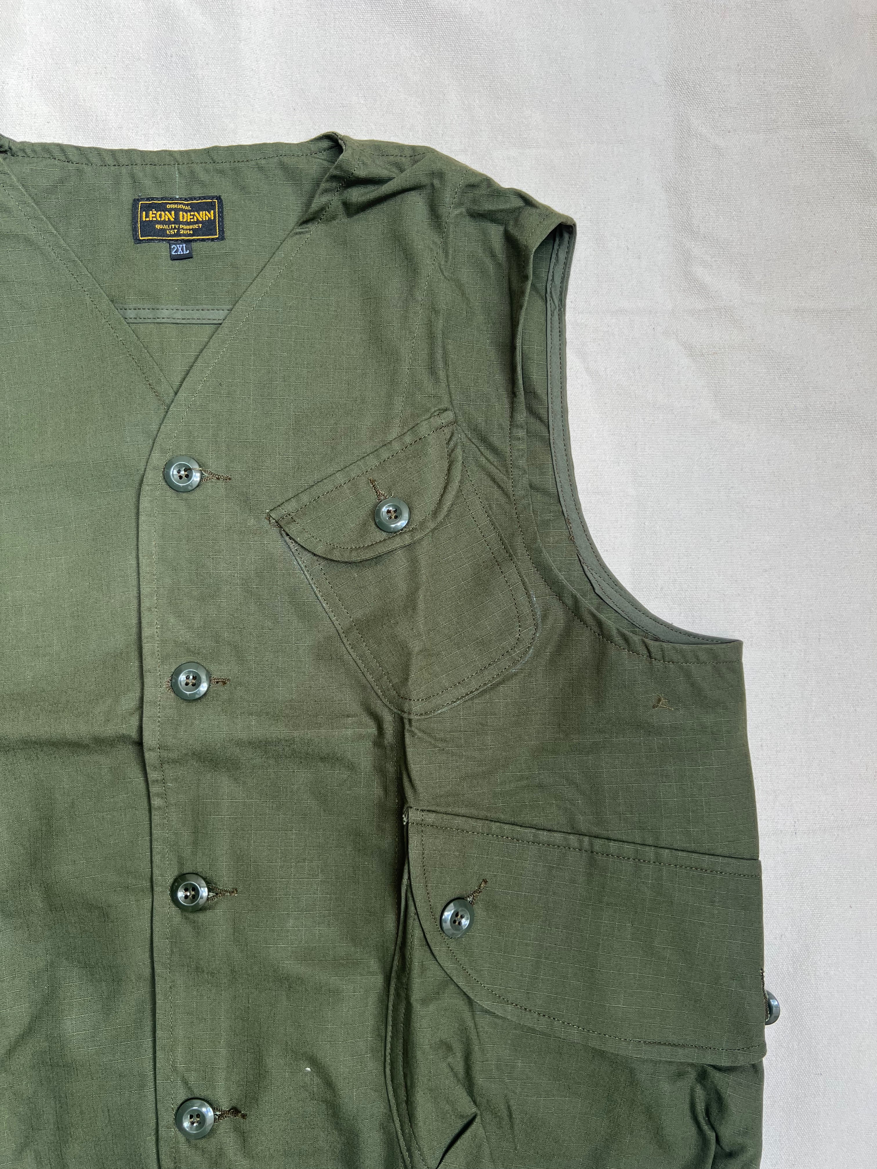 LD Harrier Vest Olive Ripstop