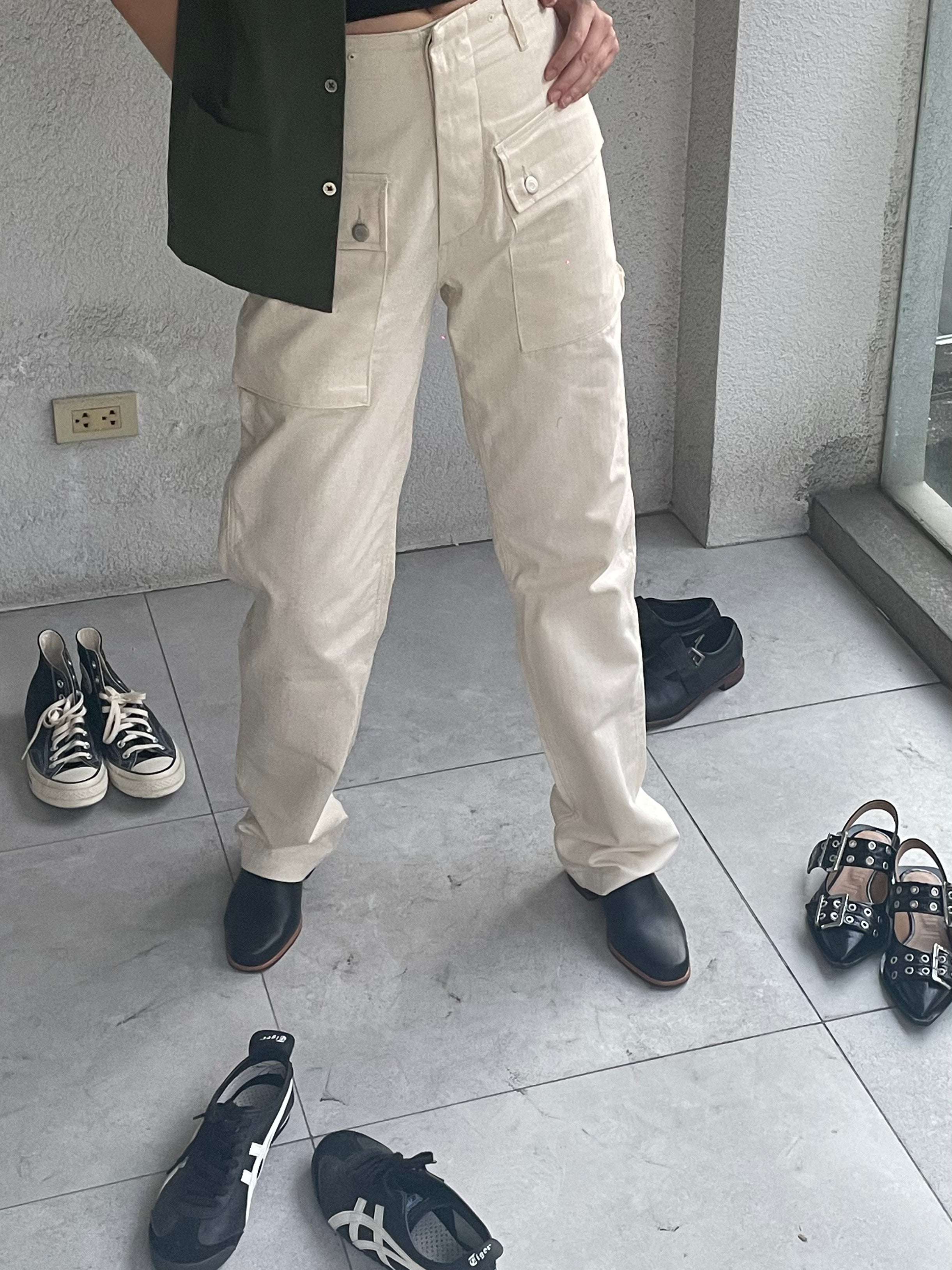 LD P44 Pants in Natural HBT