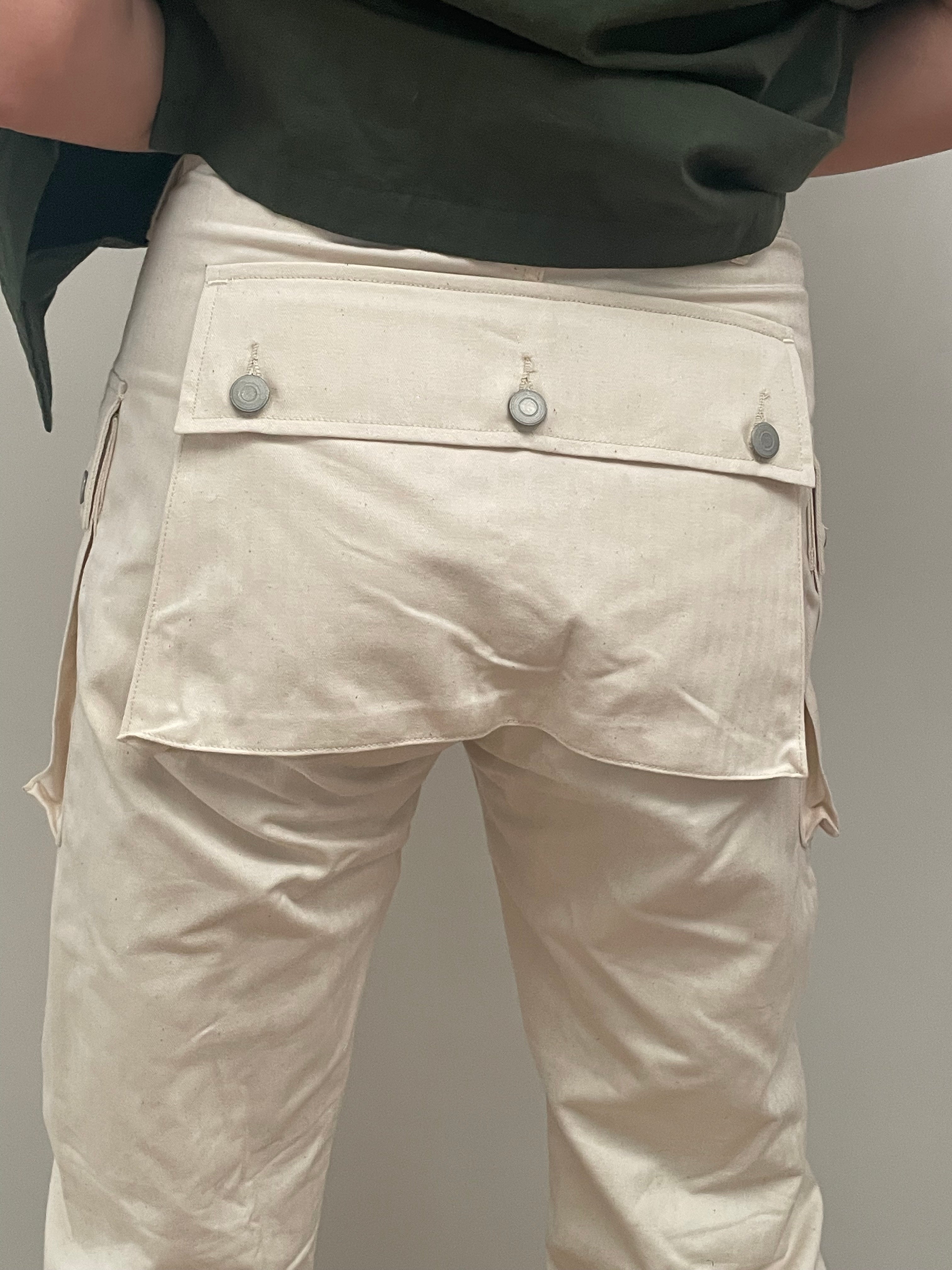 LD P44 Pants in Natural HBT