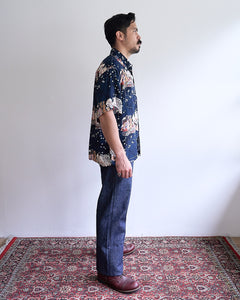 LD Summer Polo Midnight Blue with Skeleton Motif