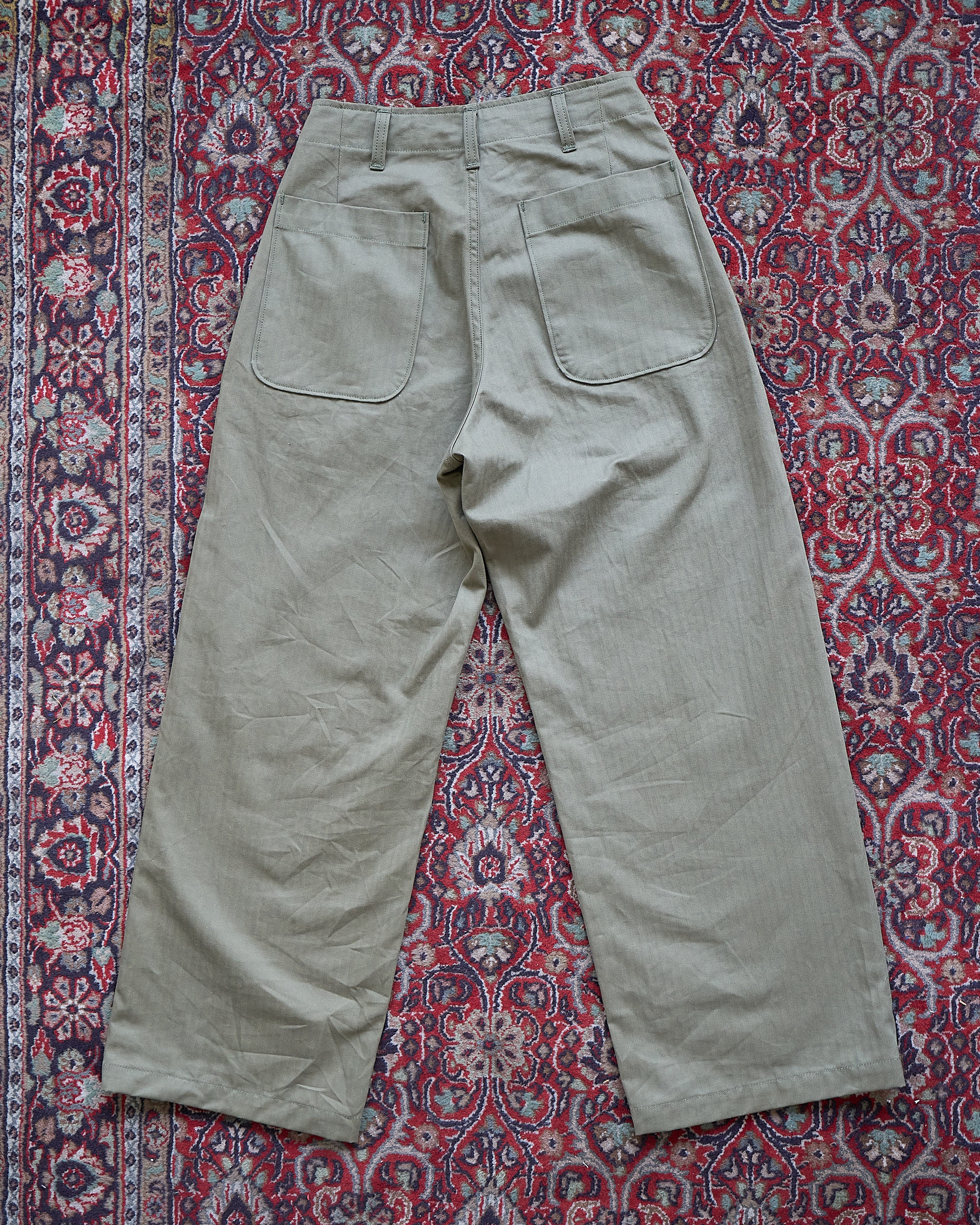 LD Cracker Jack Trousers Olive HBT