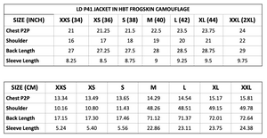 LD P41 Jacket in HBT Frogskin Camouflage