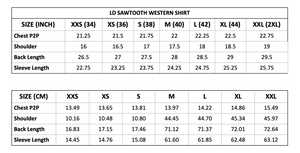 LD Sawtooth Western Shirt