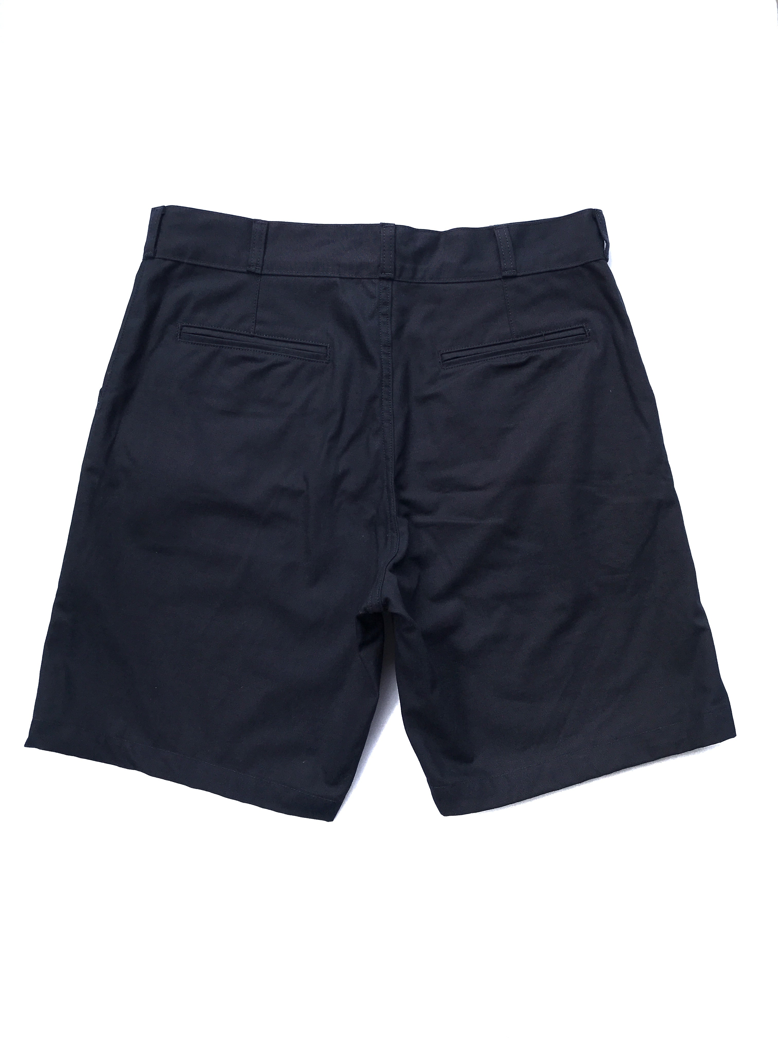 LD Rando Shorts in 8 oz. Navy Poplin