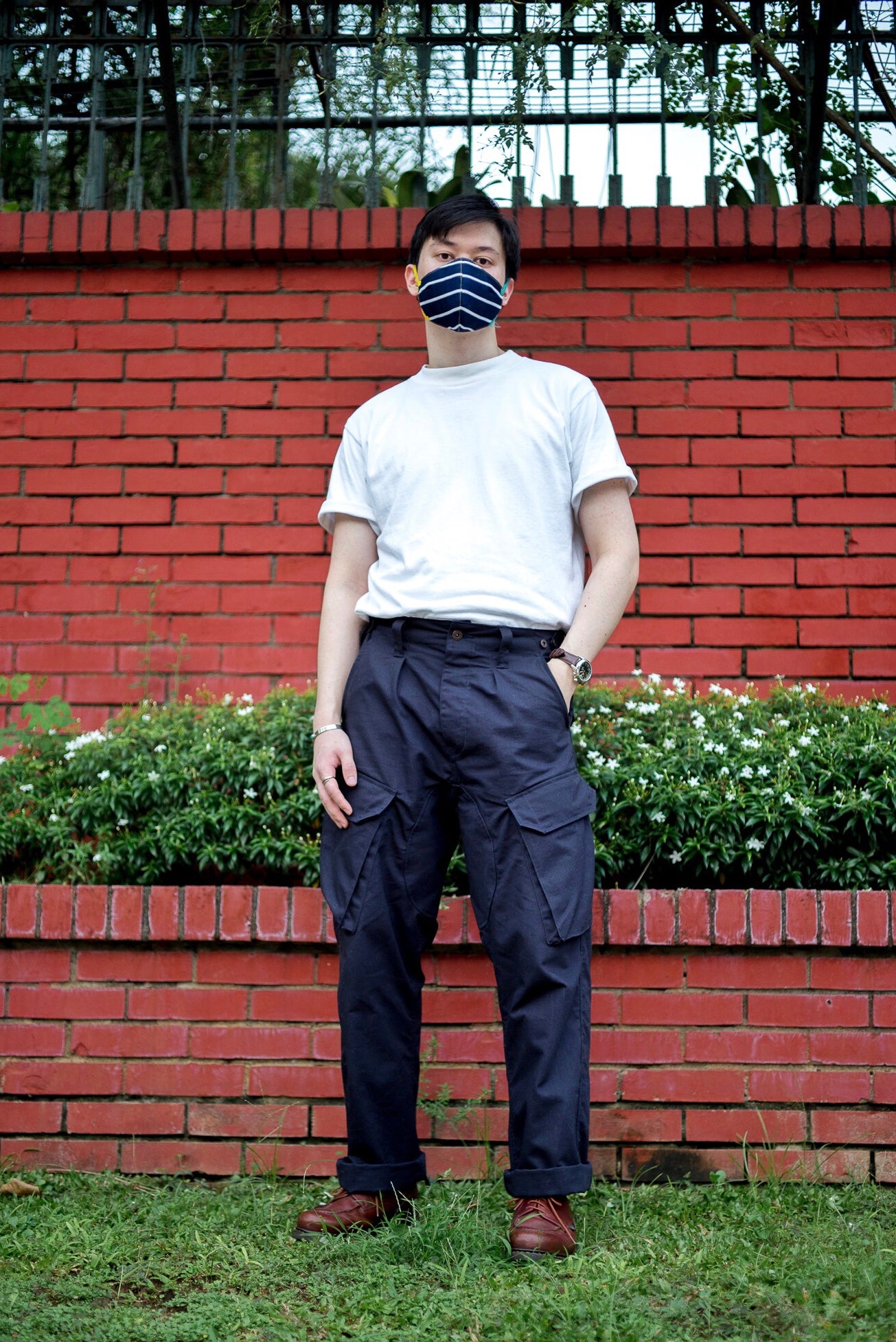 LD Navy Jungle Trousers in 10 oz. Ripstop